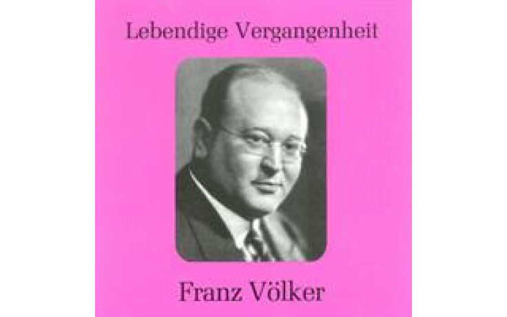 Franz Völker Vol 1-31