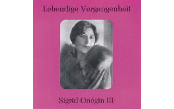 Sigrid Onegin III-31