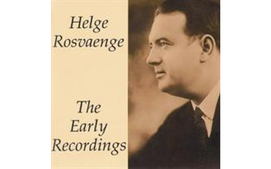 Helge Rosvaenge Early Recordings Vol 1-31
