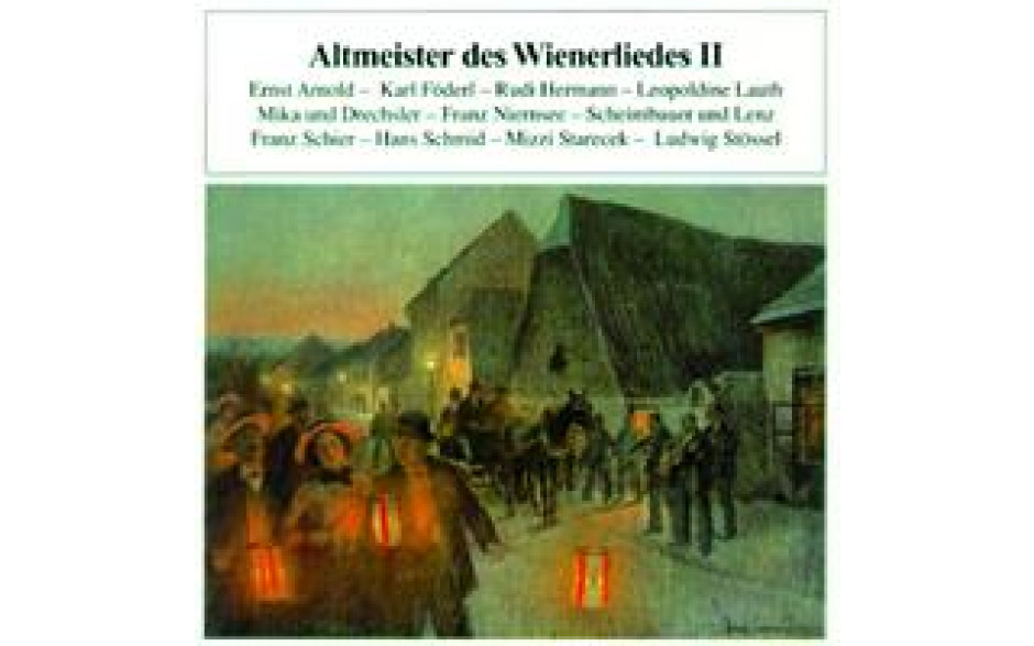 Altmeister des Wienerliedes II-31
