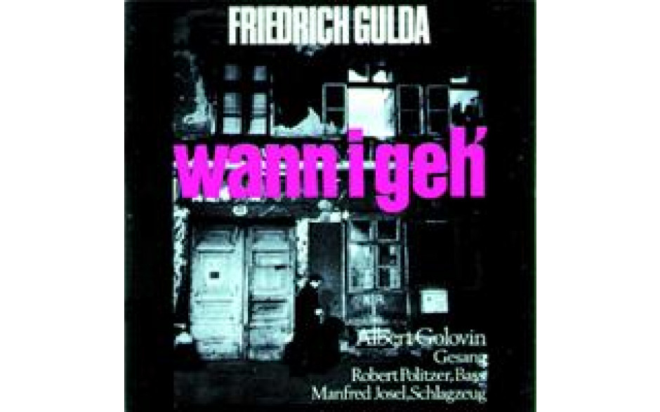 Friedrich Gulda Wann I Geh`-31